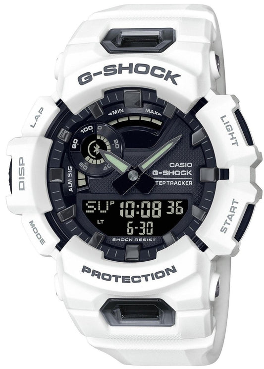 Casio GBA-900-7AER G-Shock Bluetooth White Rubber Strap - Κοσμηματοπωλείο Goldy