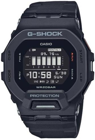 Casio GBD-200-1ER G-Shock Smartwatch Black Rubber Strap - Κοσμηματοπωλείο Goldy