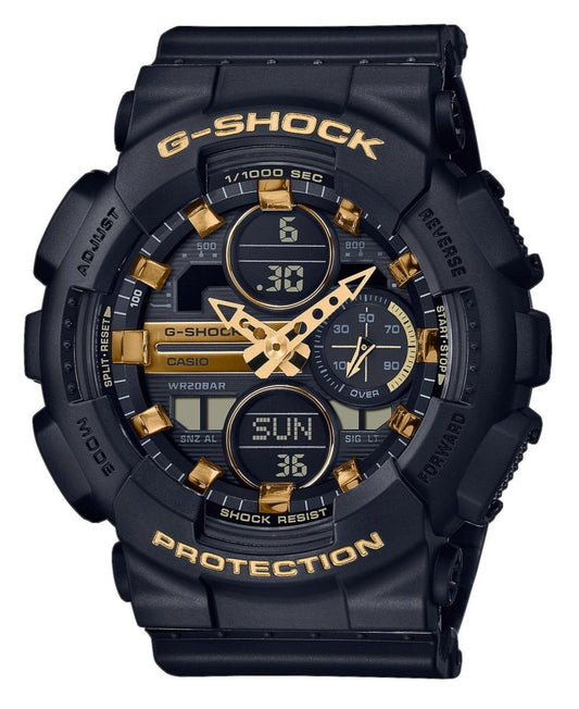 Casio GMA-S140M-1AER G-Shock Black Rubber Strap - Κοσμηματοπωλείο Goldy