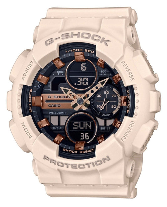 Casio GMA-S140M-4AER G-Shock Pink Rubber Strap - Κοσμηματοπωλείο Goldy