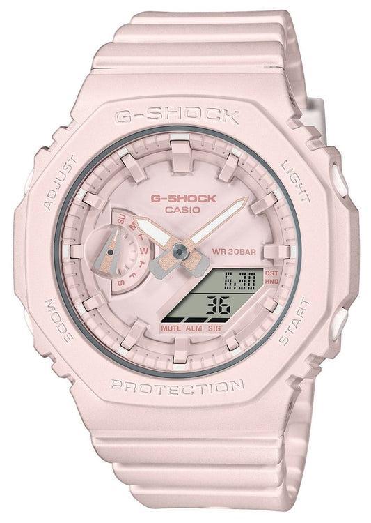 Casio GMA-S2100BA-4AER Chronograph Pink Rubber Strap - Κοσμηματοπωλείο Goldy