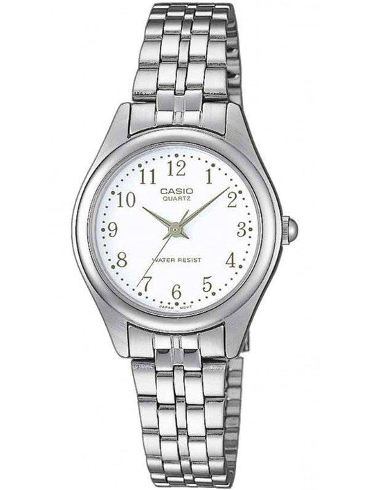 CASIO LTP-1129PA-7BEF Lady's Stainless Steel Watch - Κοσμηματοπωλείο Goldy