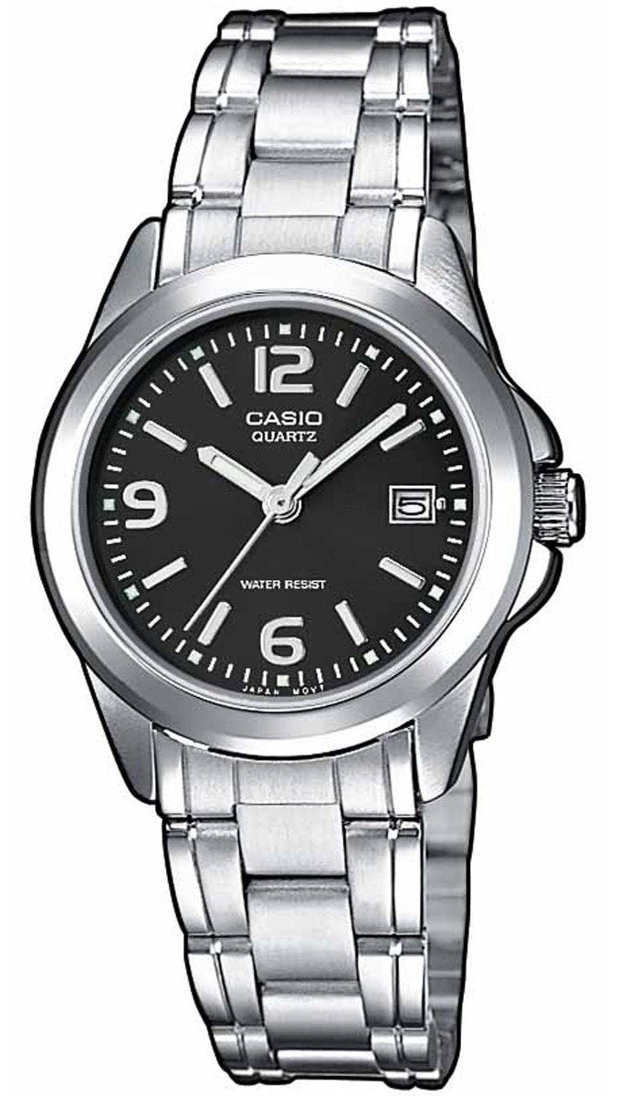 CASIO LTP-1259PD-1AEF Lady's Stainless Steel Watch - Κοσμηματοπωλείο Goldy