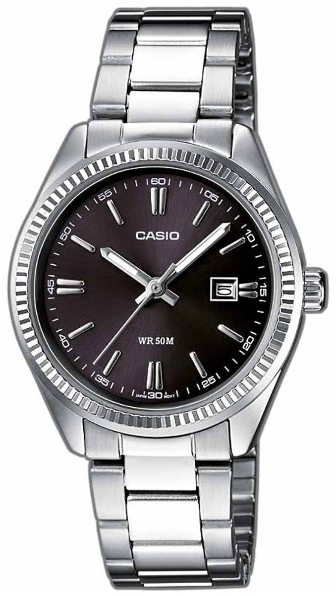 CASIO LTP-1302PD-1A1VEF Lady's Stainless Steel Watch - Κοσμηματοπωλείο Goldy