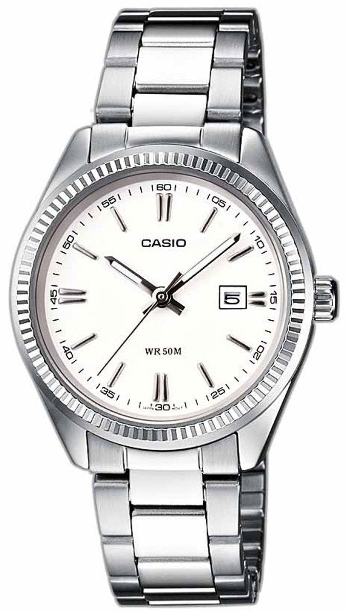 CASIO LTP-1302PD-7A1VEF Lady's Stainless Steel Watch - Κοσμηματοπωλείο Goldy