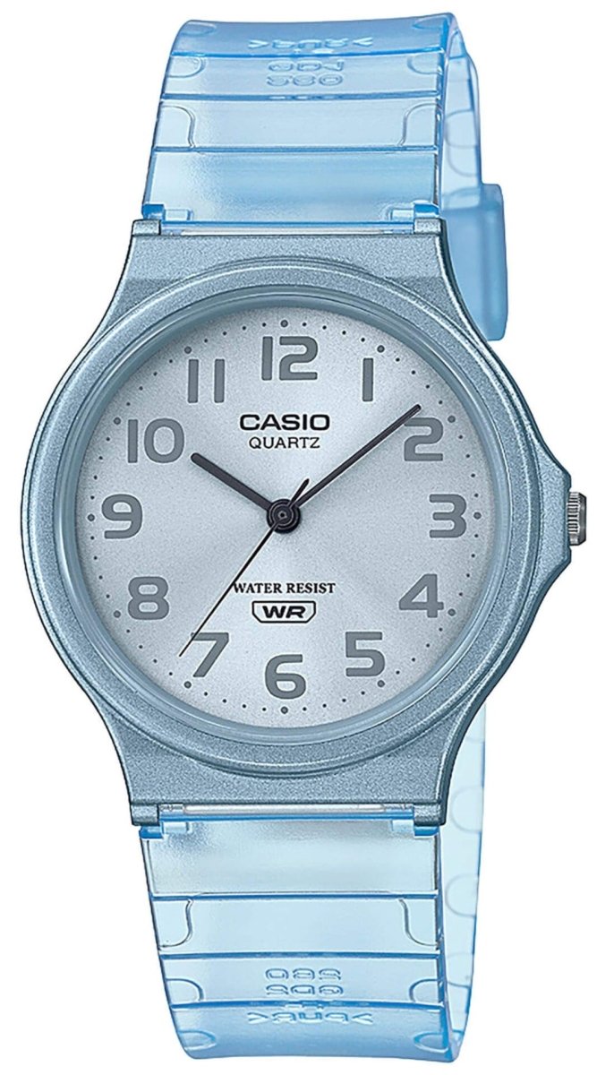 CASIO MQ-24S-2BEF Light Blue Plastic Strap - Κοσμηματοπωλείο Goldy