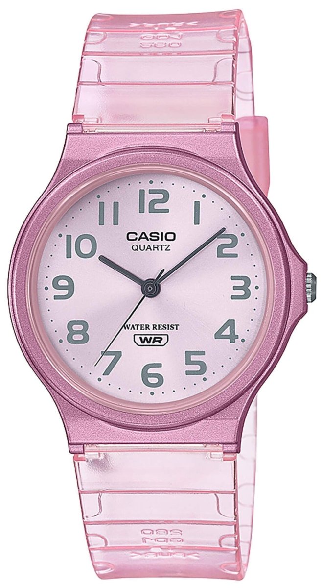 CASIO MQ-24S-4BEF Pink Plastic Strap - Κοσμηματοπωλείο Goldy