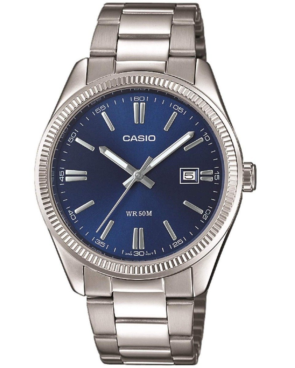 CASIO MTP-1302PD-2AVEF Stainless Steel Bracelet - Κοσμηματοπωλείο Goldy