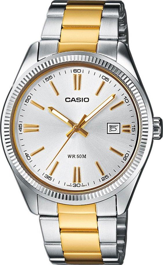 CASIO MTP-1302PSG-7AVEF Two Tone Stainless Steel Watch - Κοσμηματοπωλείο Goldy