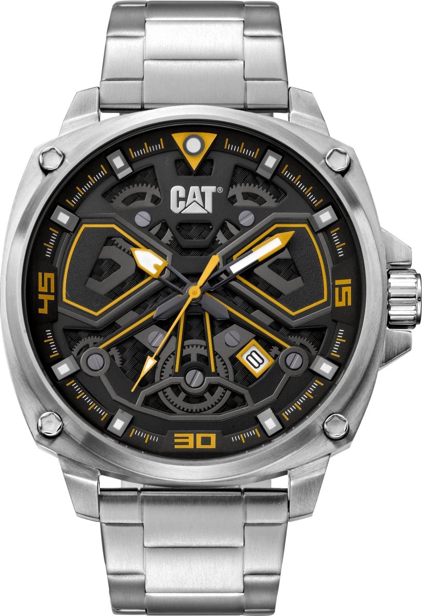 CATERPILLAR AJ14111127 Tokyo Stainless Steel Watch - Κοσμηματοπωλείο Goldy