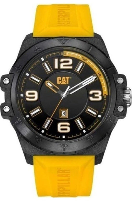 CATERPILLAR KO16127137 Nomad Yellow Rubber Strap - Κοσμηματοπωλείο Goldy