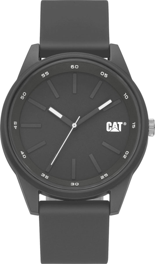 CATERPILLAR LJ14024422 Insignia Grey Rubber Strap - Κοσμηματοπωλείο Goldy