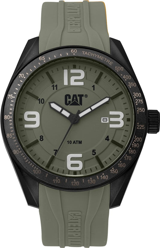 Caterpillar LQ16123332 Oceania Grey Silicon Strap - Κοσμηματοπωλείο Goldy