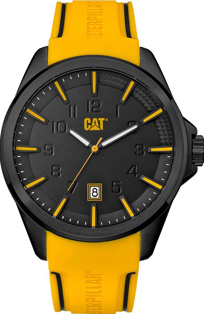 Caterpillar NO16127127 Slate Yellow Rubber Strap - Κοσμηματοπωλείο Goldy