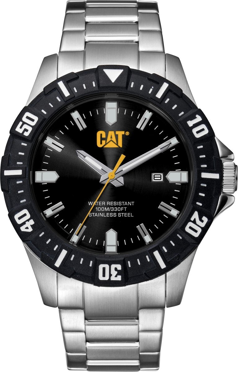 Caterpillar PZ14111121 Moto Stainless Steel Bracelet - Κοσμηματοπωλείο Goldy