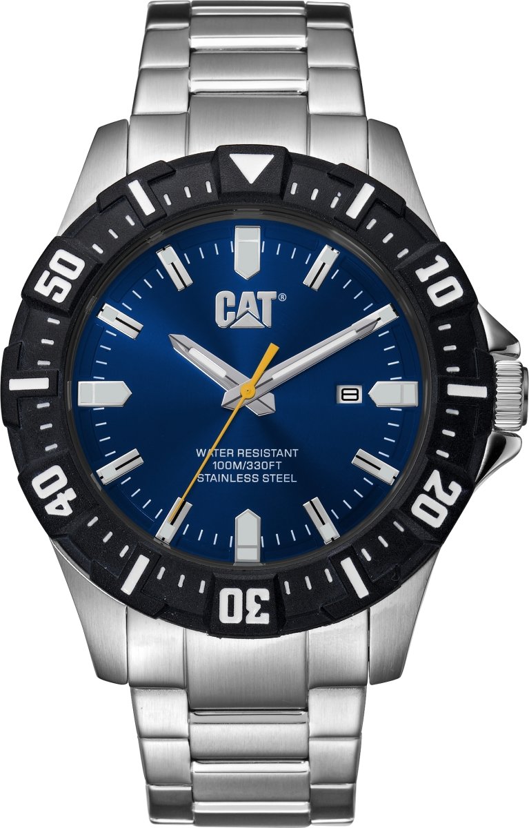 Caterpillar PZ14111626 Moto Stainless Steel Bracelet - Κοσμηματοπωλείο Goldy