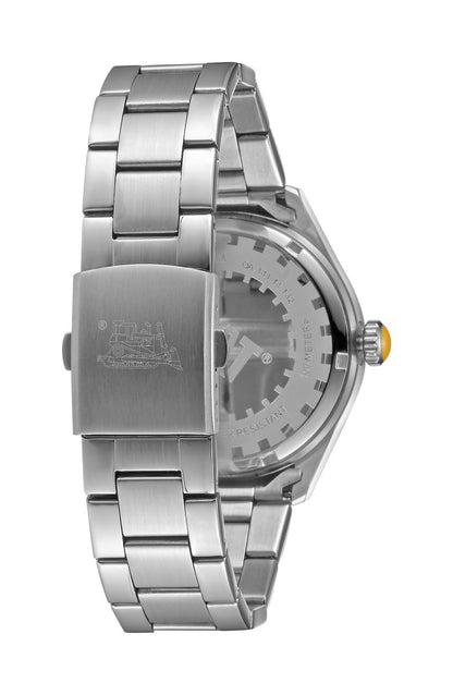 CATERPILLAR QA14111132 H-Dial Stainless Steel Bracelet - Κοσμηματοπωλείο Goldy