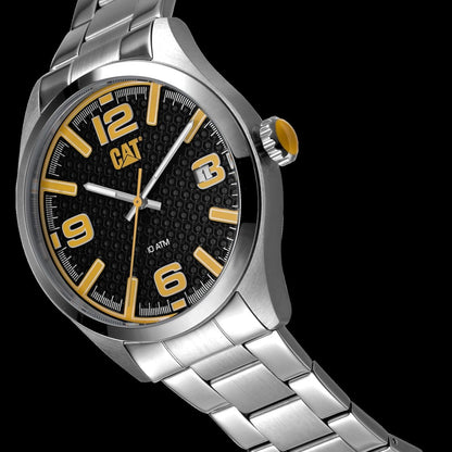 CATERPILLAR QA14111137 H-Dial Stainless Steel Bracelet - Κοσμηματοπωλείο Goldy