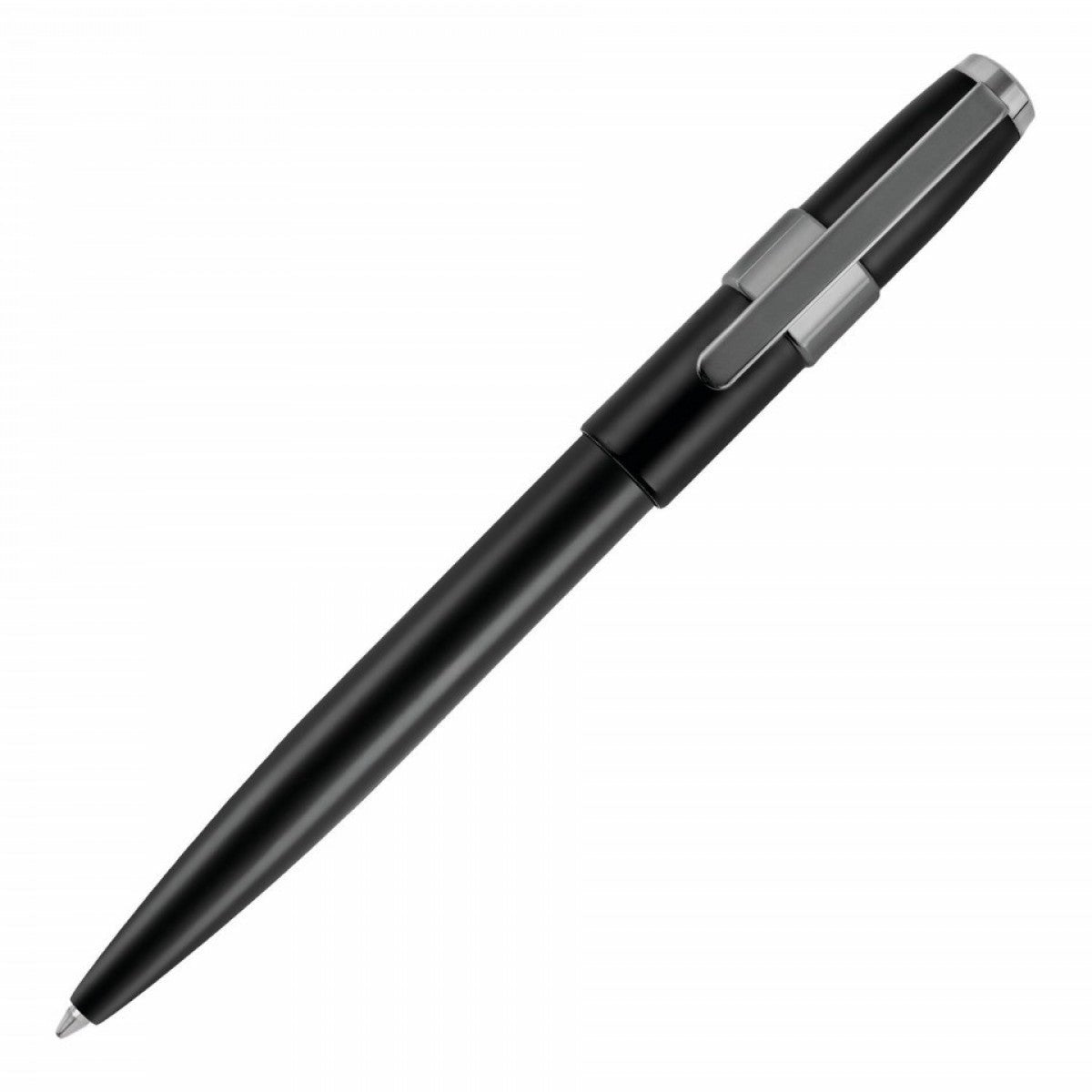 Cerruti 1881 NSC3284A Block Black Ballpoint Pen - Κοσμηματοπωλείο Goldy