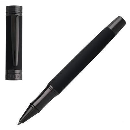 Cerruti 1881 NSG9145A Στυλό Zoom Black Rollerball Pen - Κοσμηματοπωλείο Goldy
