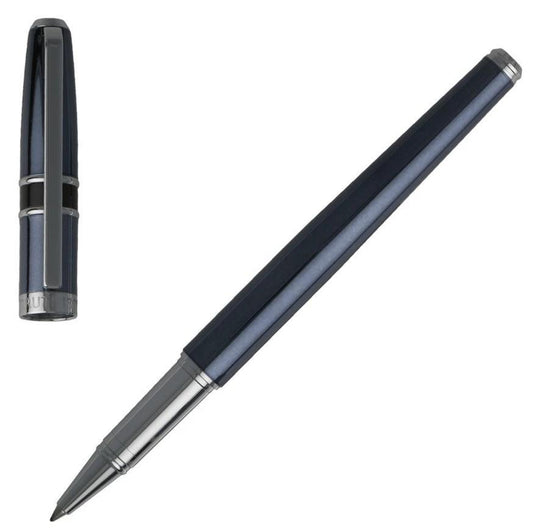 Cerruti 1881 NSH8765N Στυλό Madison Blue Rollerball Pen - Κοσμηματοπωλείο Goldy