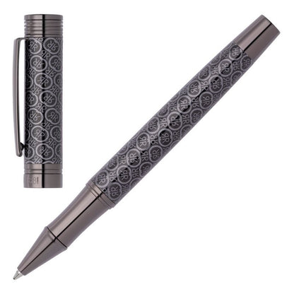 Cerruti 1881 NSI2035J Στυλό Logomania Grey Rollerball Pen - Κοσμηματοπωλείο Goldy