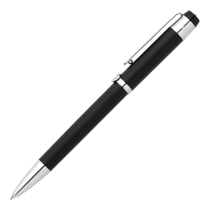 Cerruti 1881 NSQ3294A Στυλό Regent Black Ballpoint Pen - Κοσμηματοπωλείο Goldy
