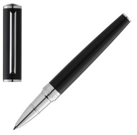 Cerruti 1881 NST0965A Motley Black Rollerball Pen - Κοσμηματοπωλείο Goldy