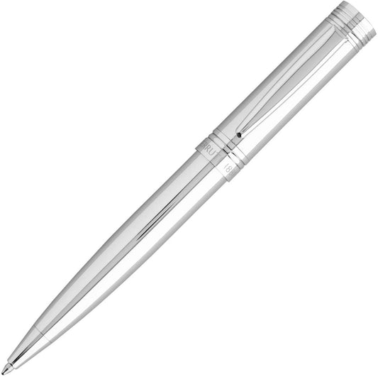 Cerruti 1881 NST2094 Zoom Silver Ballpoint Pen - Κοσμηματοπωλείο Goldy