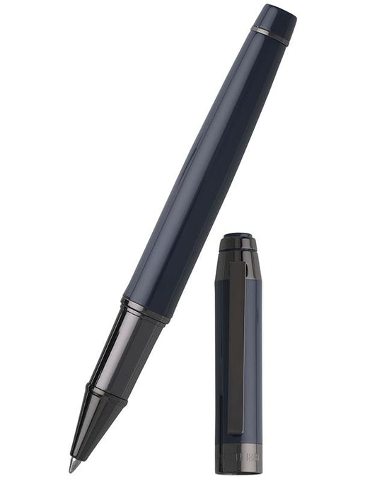 Cerruti 1881 NST9475N Στυλό Heritage Dark Blue Rollerball Pen - Κοσμηματοπωλείο Goldy