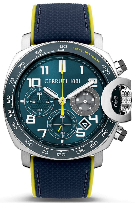 Cerruti CIWGO2206806 Positano Blue Silicone Strap - Κοσμηματοπωλείο Goldy