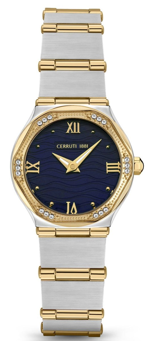 Cerruti CIWLG2117002 Rendinara Two Tone Stainless Steel Bracelet - Κοσμηματοπωλείο Goldy