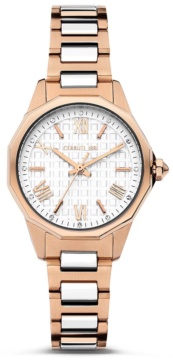 Cerruti CIWLG2206002 Jesina Two Tone Stainless Steel Bracelet - Κοσμηματοπωλείο Goldy