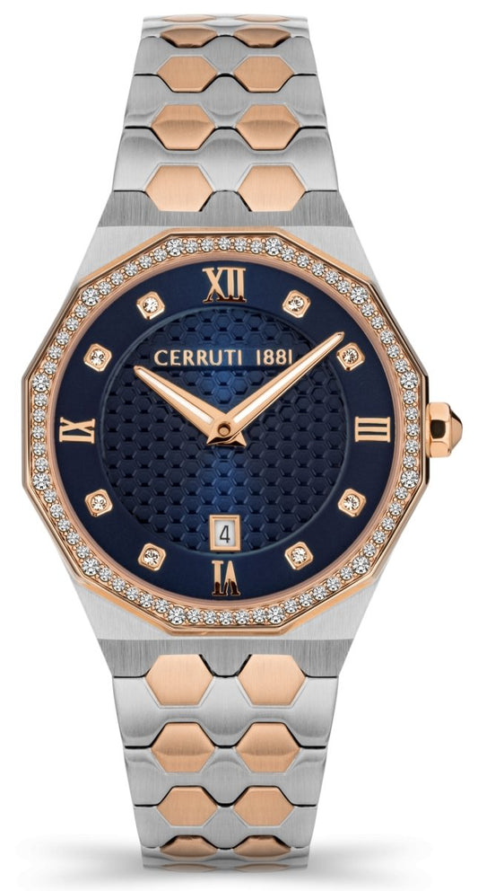 Cerruti CIWLH2115203 Jesina Two Tone Stainless Steel Bracelet - Κοσμηματοπωλείο Goldy