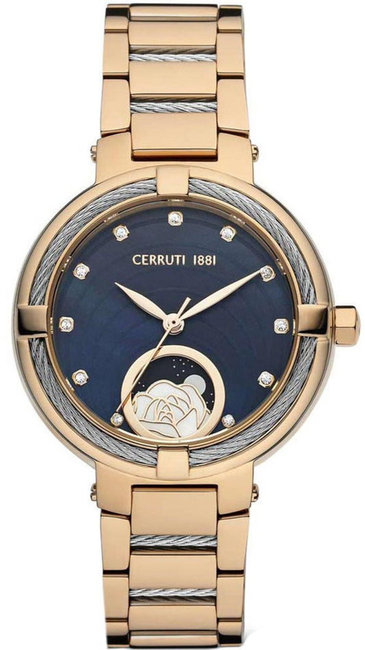 Cerruti CIWLH2205902 Gardena Crystals Gold Stainless Steel Bracelet - Κοσμηματοπωλείο Goldy