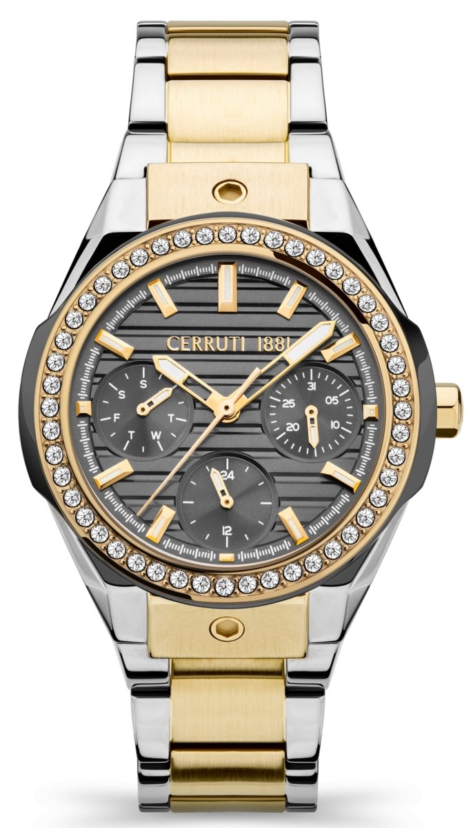 Cerruti CIWLK2113904 Ruscello Two Tone Stainless Steel Bracelet - Κοσμηματοπωλείο Goldy