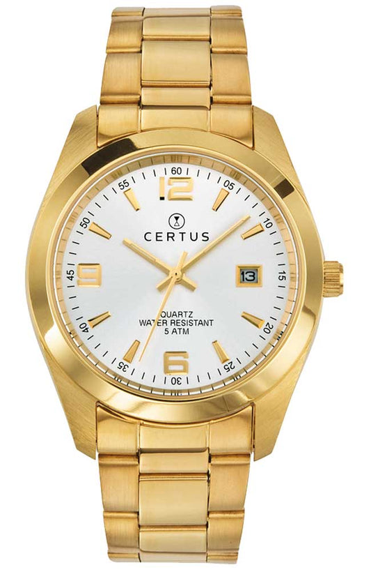 Certus 617006 Gold Stainless Steel Bracelet - Κοσμηματοπωλείο Goldy