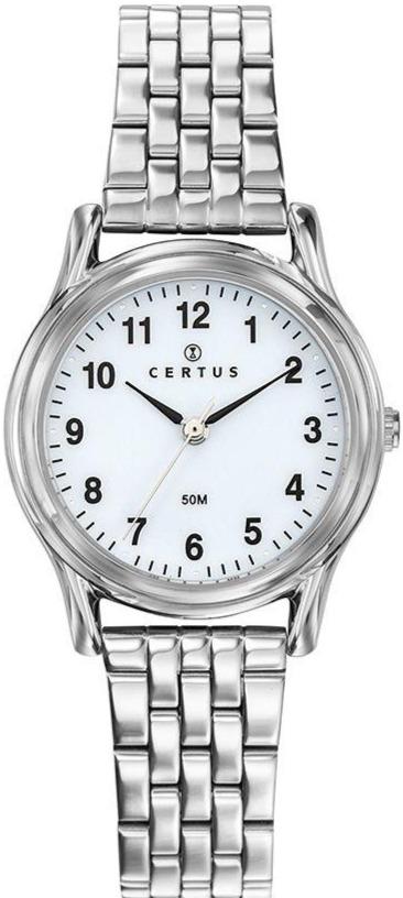 Certus 641361 Silver Stainless Steel Bracelet - Κοσμηματοπωλείο Goldy