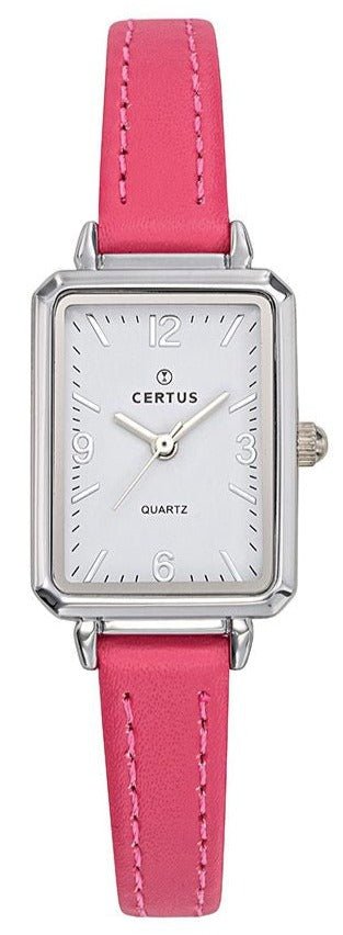 Certus 644532 Fushia Leather Strap - Κοσμηματοπωλείο Goldy