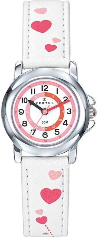 Certus 647641 Kids White Leather Strap - Κοσμηματοπωλείο Goldy