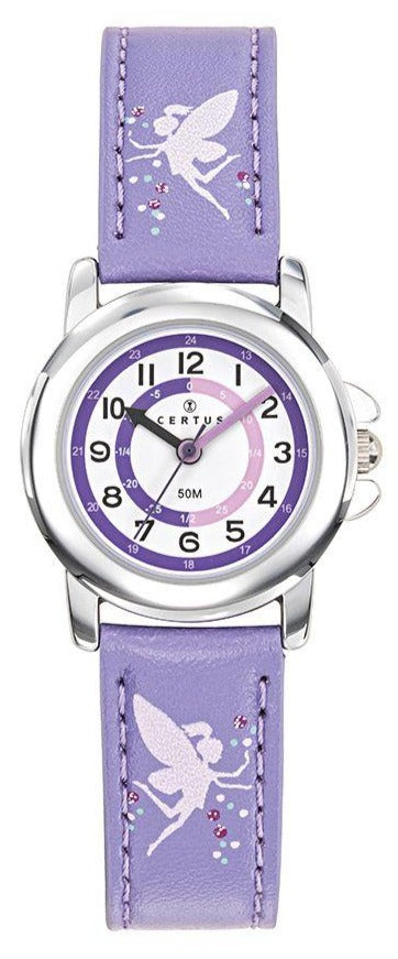 Certus 647645 Kids Light Purple Leather Strap - Κοσμηματοπωλείο Goldy