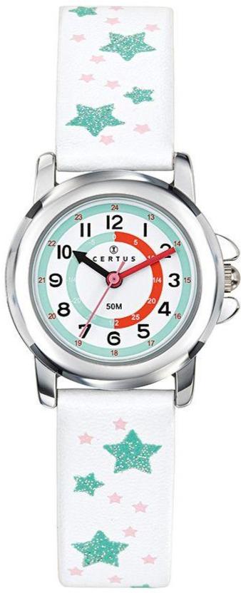 Certus 647648 White Leather Strap - Κοσμηματοπωλείο Goldy