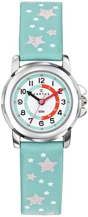 Certus 647650 Light Blue Leather Strap - Κοσμηματοπωλείο Goldy