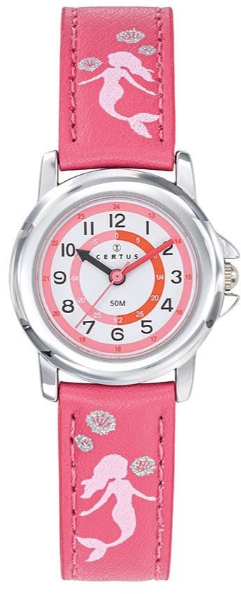 Certus 647654 Pink Synthetic Strap - Κοσμηματοπωλείο Goldy