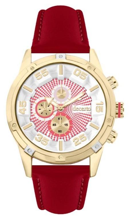 Decerto 55052-9 Allure Red Leather Strap - Κοσμηματοπωλείο Goldy