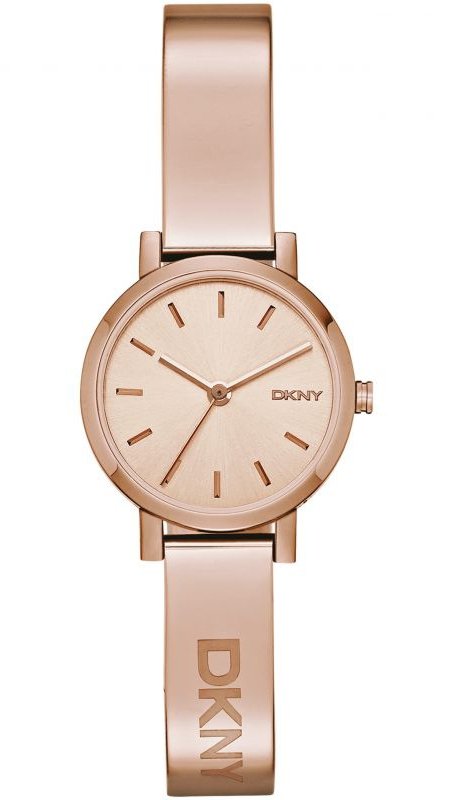 DKNY NY2308 Soho Rose Gold Stainless Steel Bracelet - Κοσμηματοπωλείο Goldy