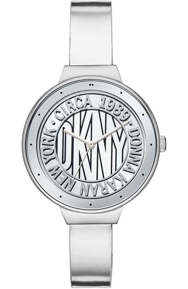 DKNY NY2801 Astoria Silver Stainless Steel Bracelet - Κοσμηματοπωλείο Goldy