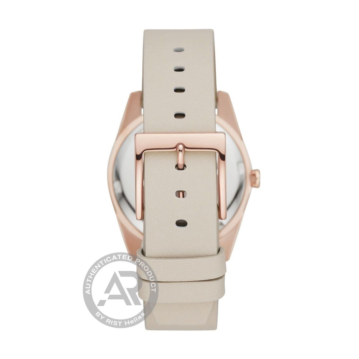 DKNY NY2877 Beige Leather Strap - Κοσμηματοπωλείο Goldy