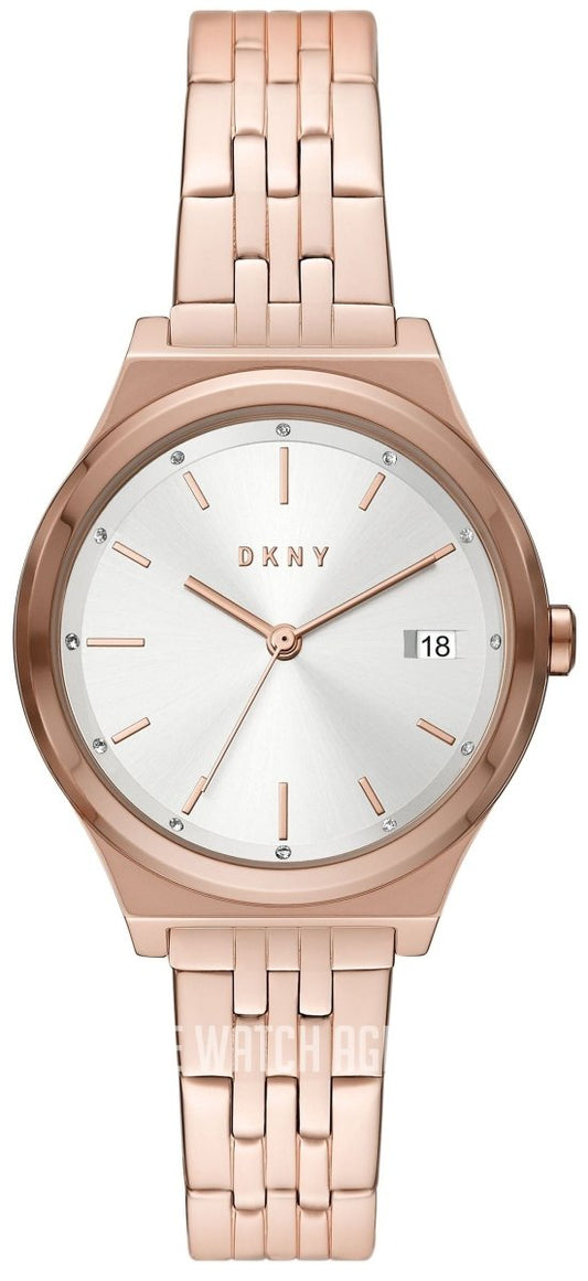 DKNY NY2947 Parsons Rose Gold Stainless Steel Bracelet - Κοσμηματοπωλείο Goldy