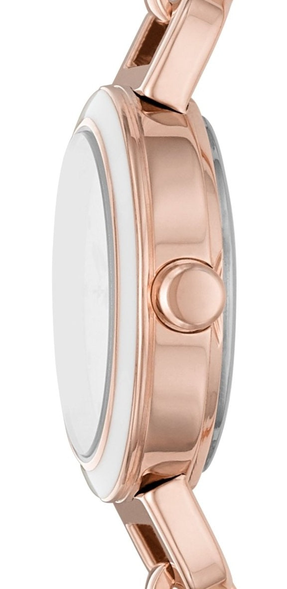 DKNY NY2962 City Link Rose Gold Stainless Steel Bracelet - Κοσμηματοπωλείο Goldy